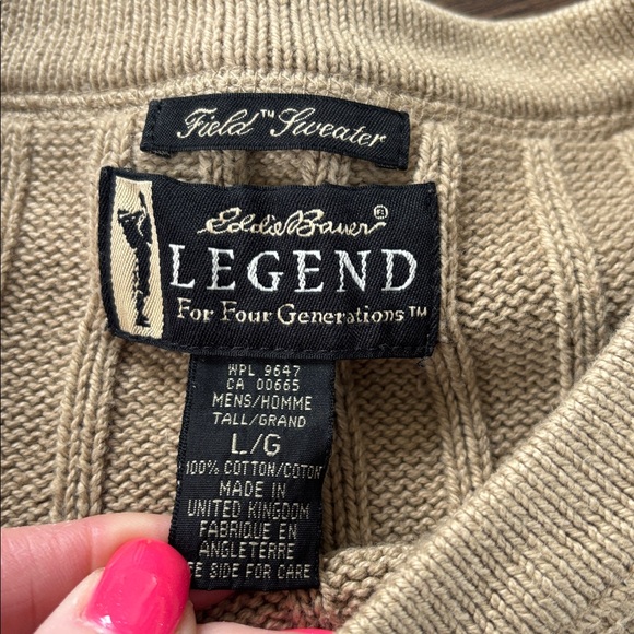 Eddie Bauer legend field sweater - Picture 5 of 11
